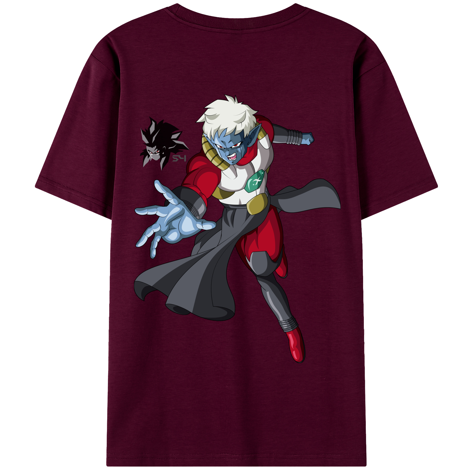 （画像用） ドラゴンボール DRAGON BALL レディース半袖Tシャツ(バックプリント)